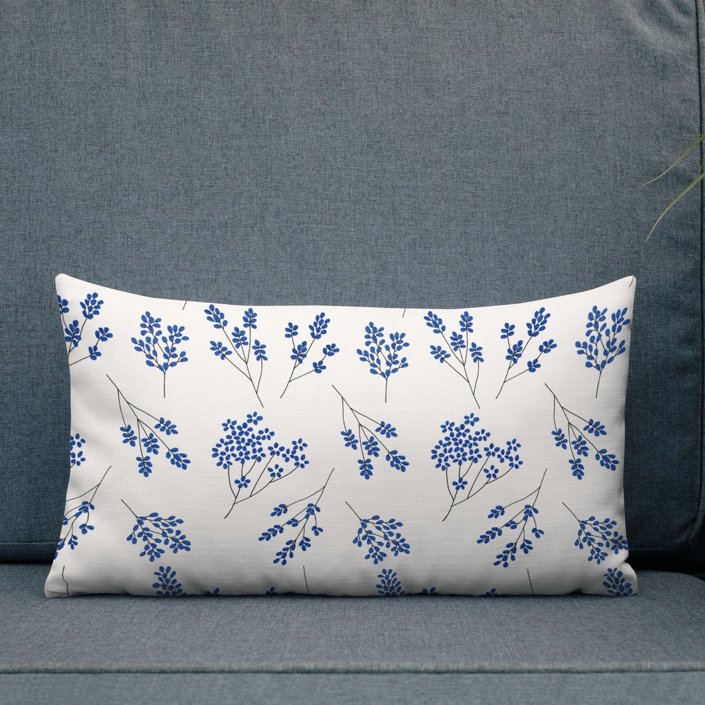 Floral Throw Pillow