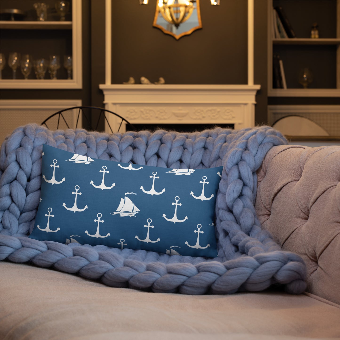 Coastal Throw Pillow