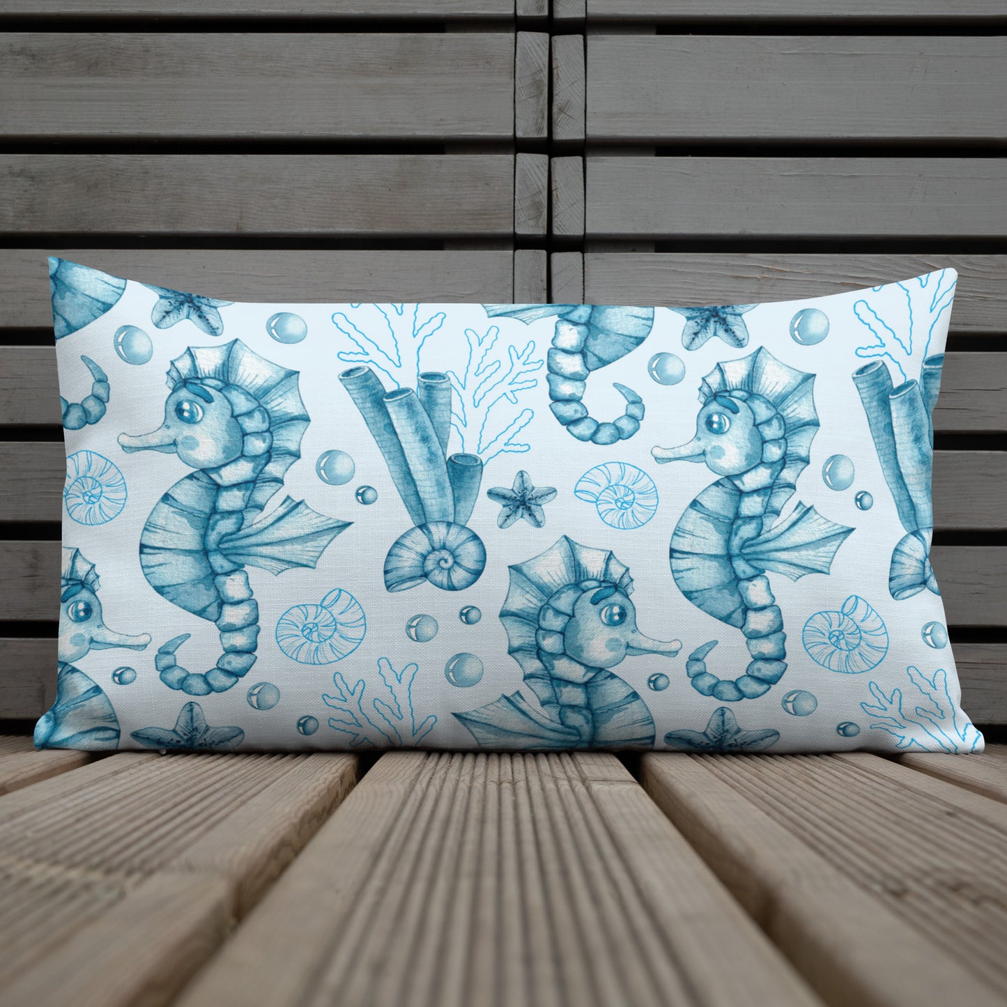 Coastal Throw Pillow