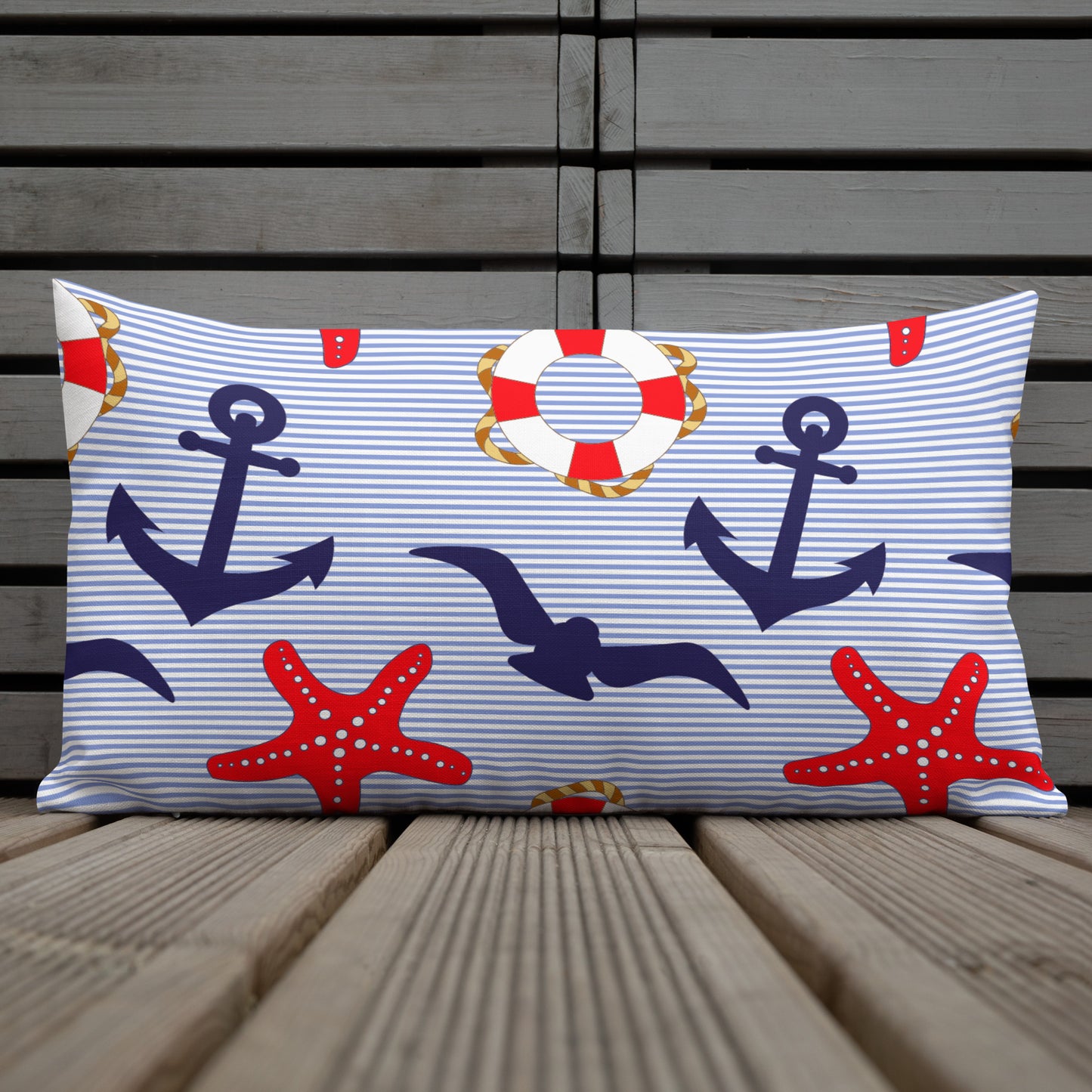 Coastal Throw Pillow