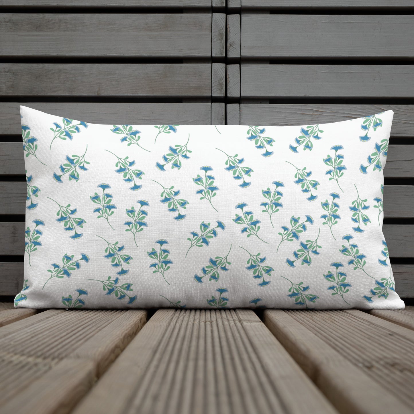 Floral Throw Pillow