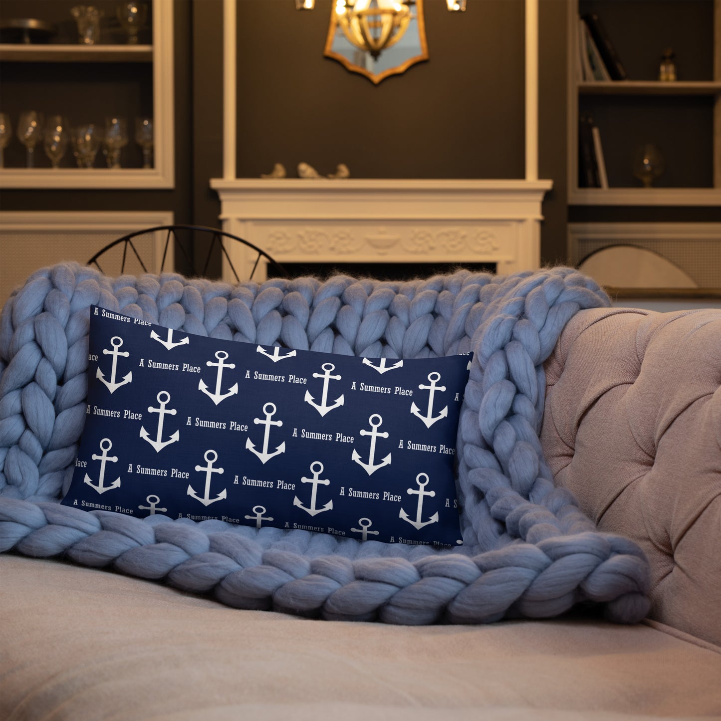 Coastal Throw Pillow