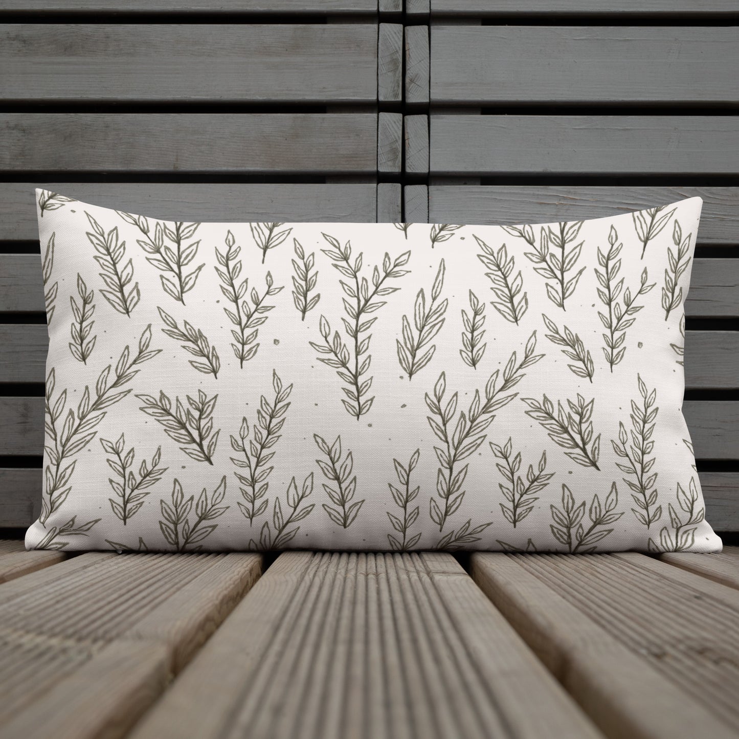 Floral Throw Pillow