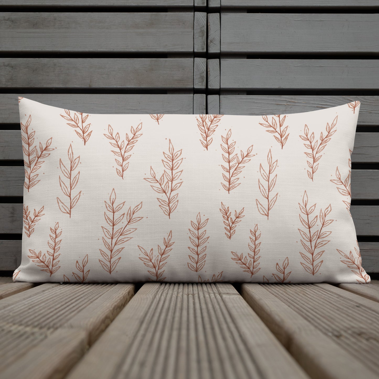 Floral Throw Pillow