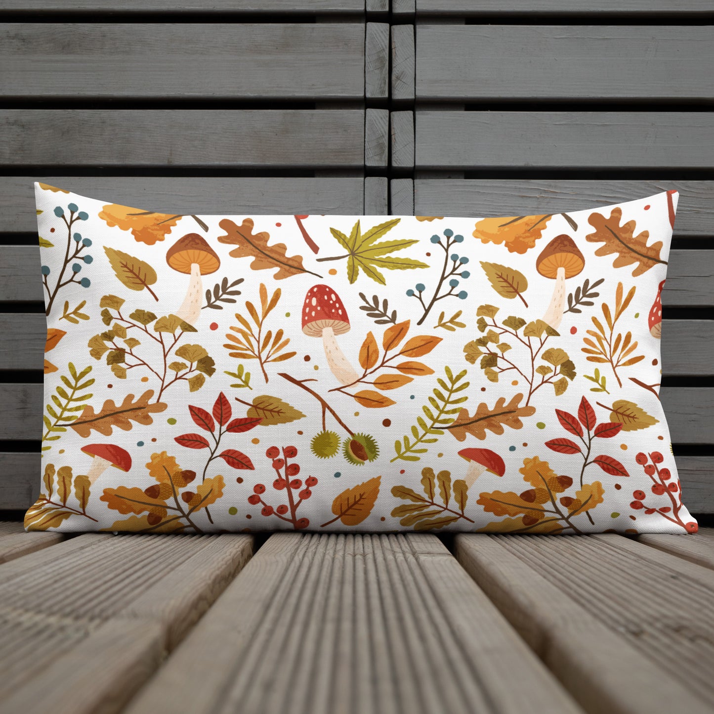 Fall Throw Pillow