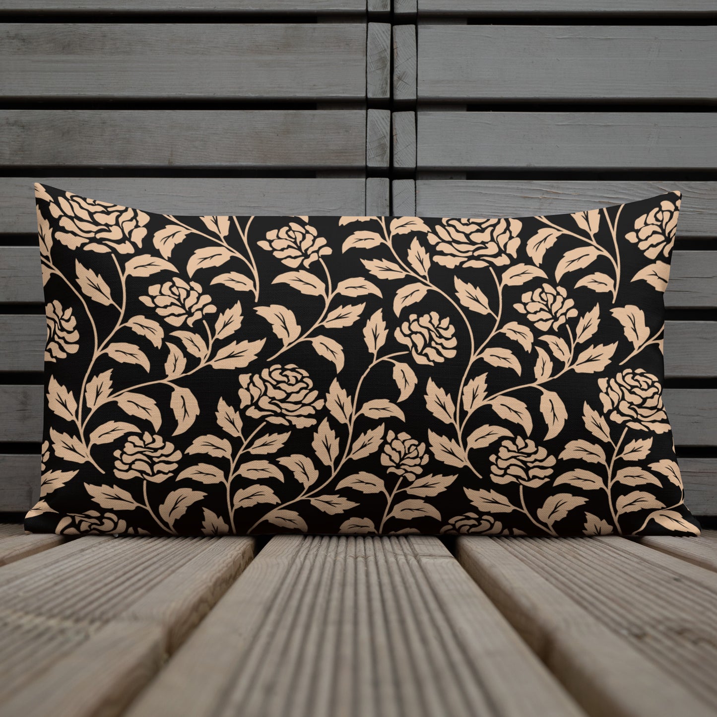 Floral Throw Pillow