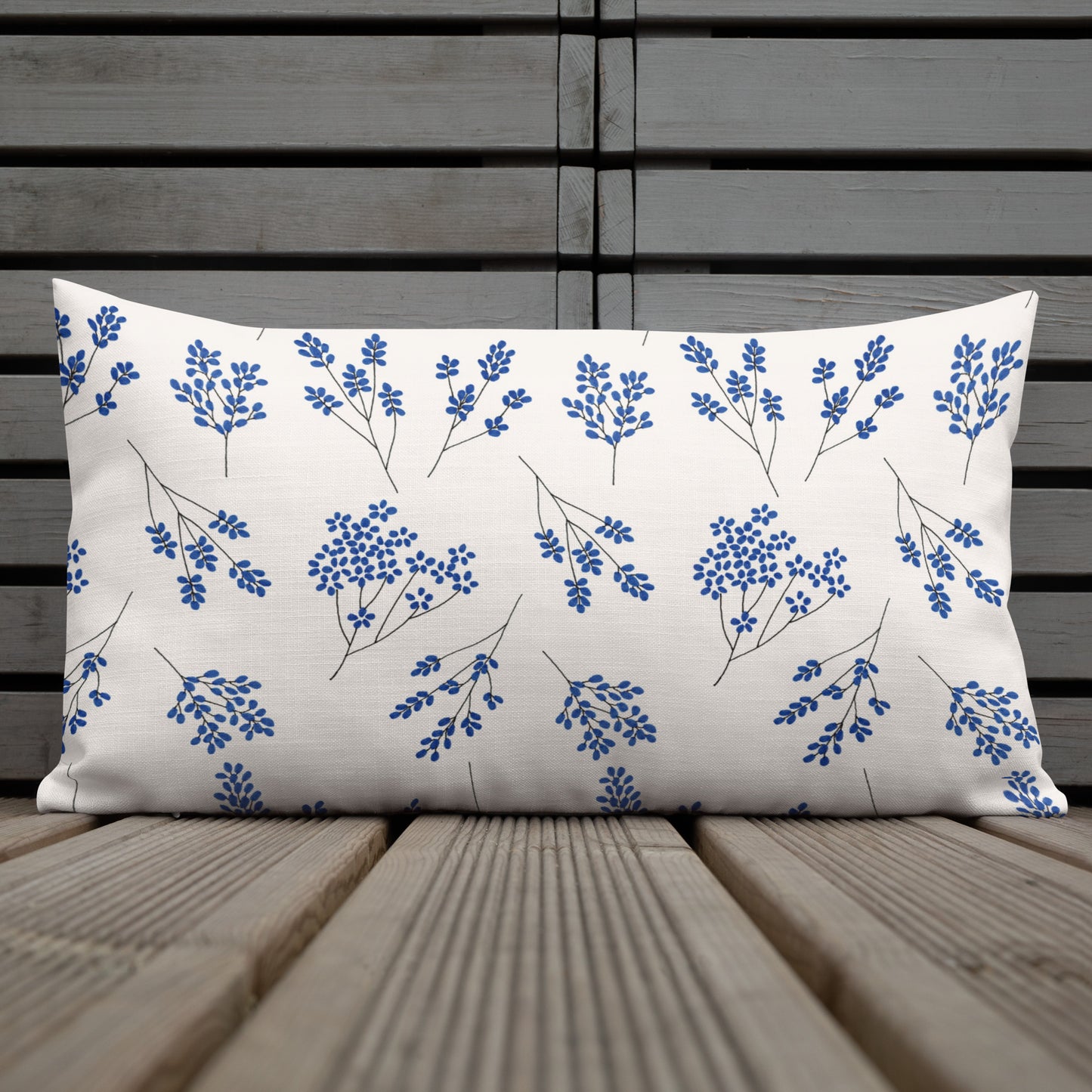 Floral Throw Pillow