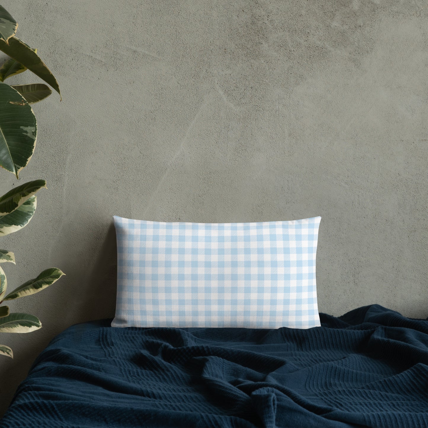 Checkered Throw Pillow