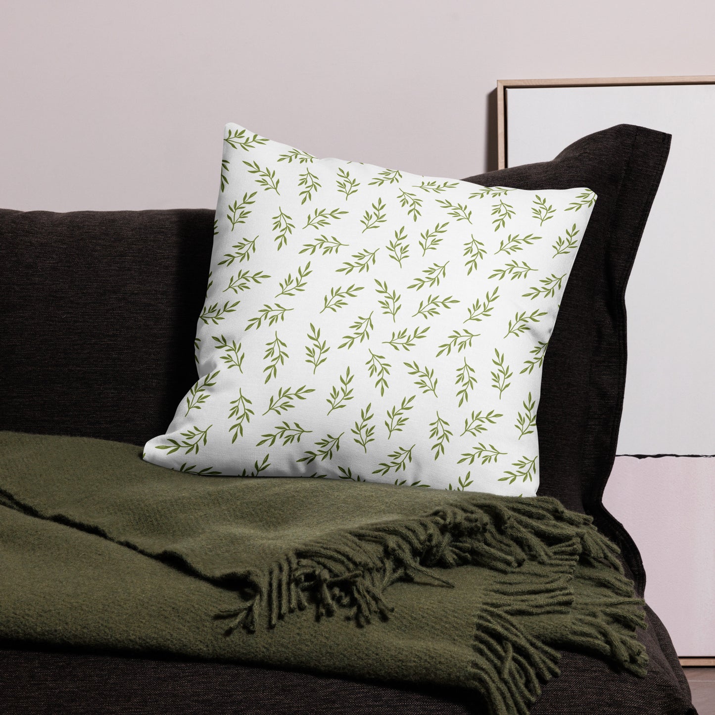 Floral Throw Pillow