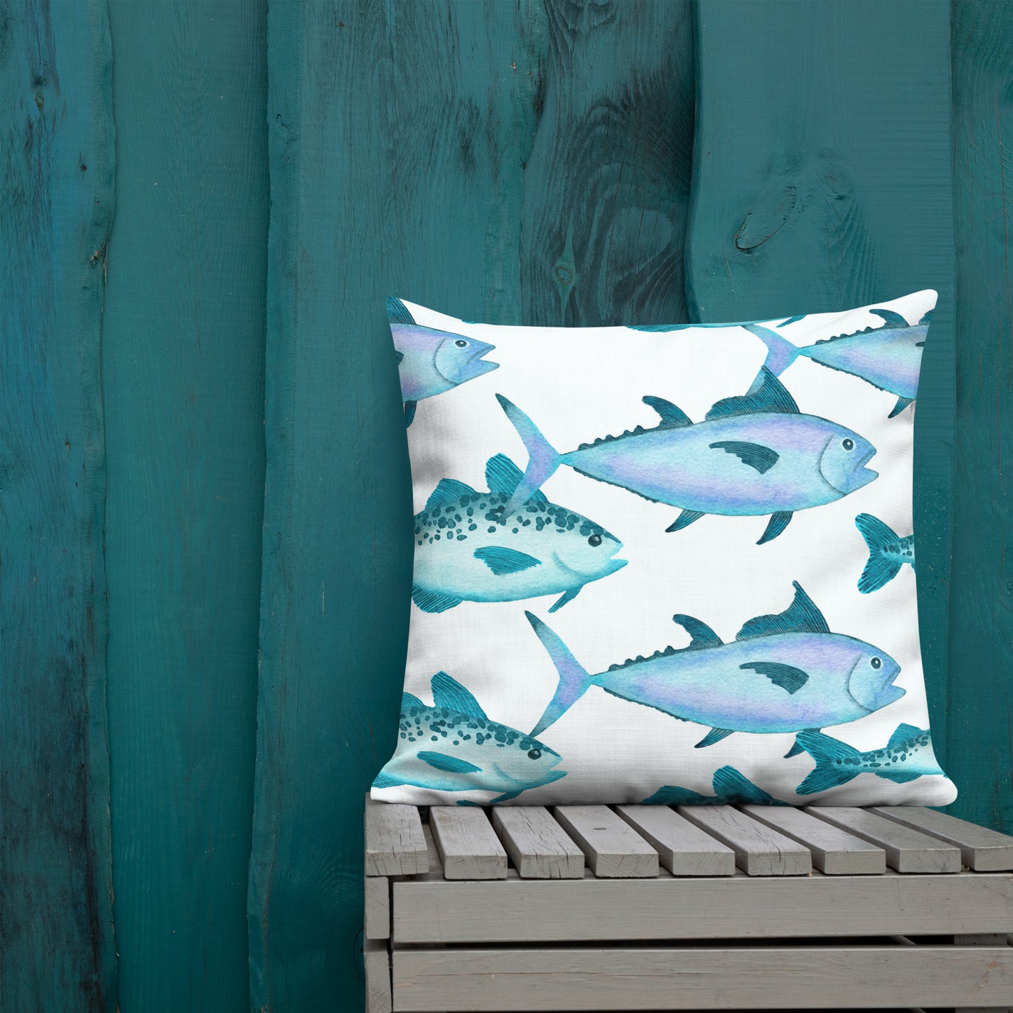 Coastal Throw Pillow