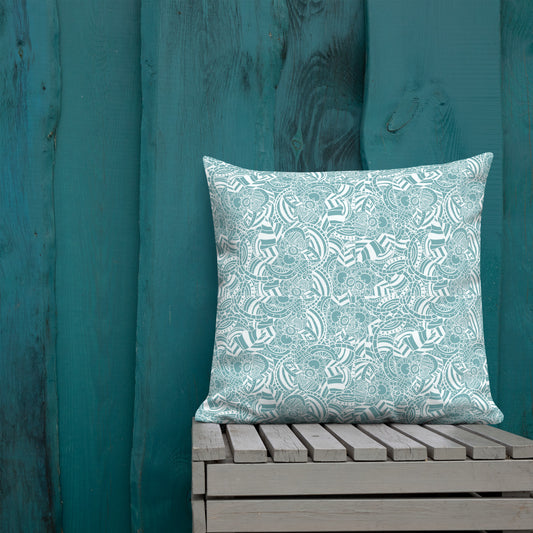 Coastal Throw Pillow