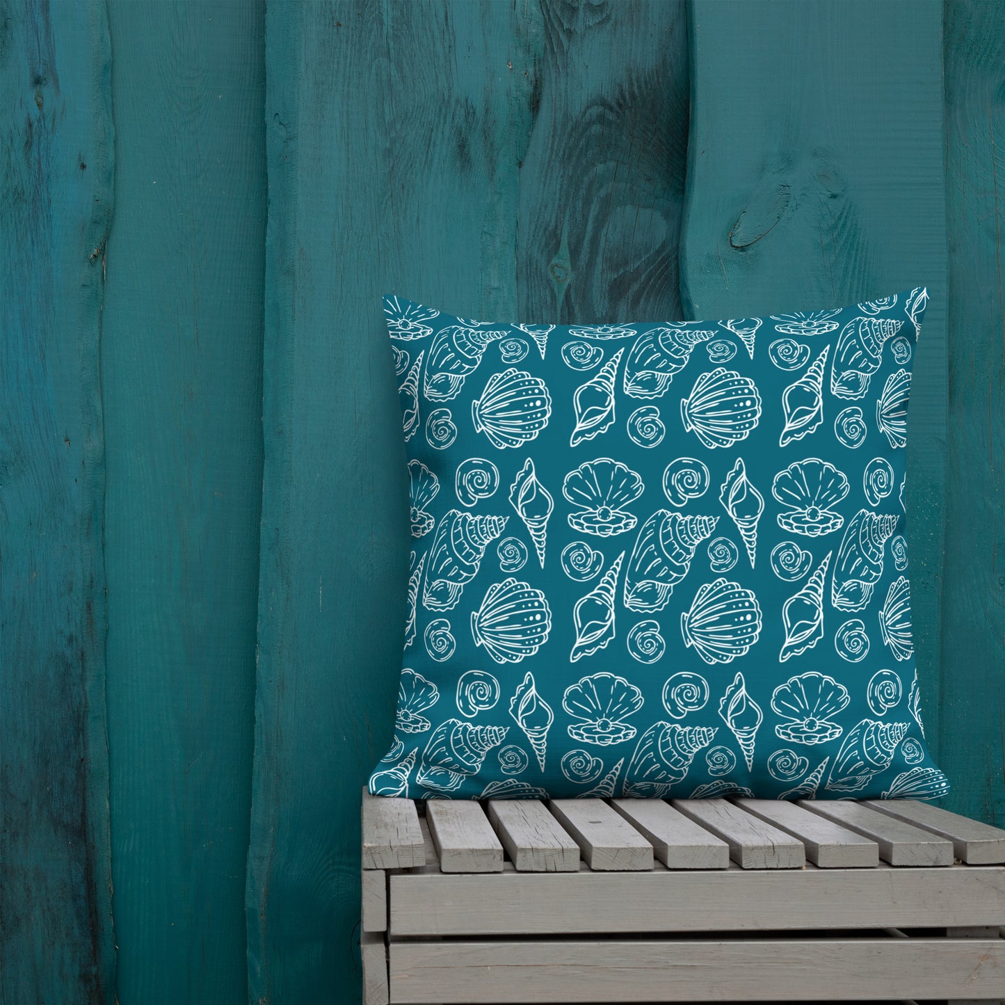 Coastal Throw Pillow