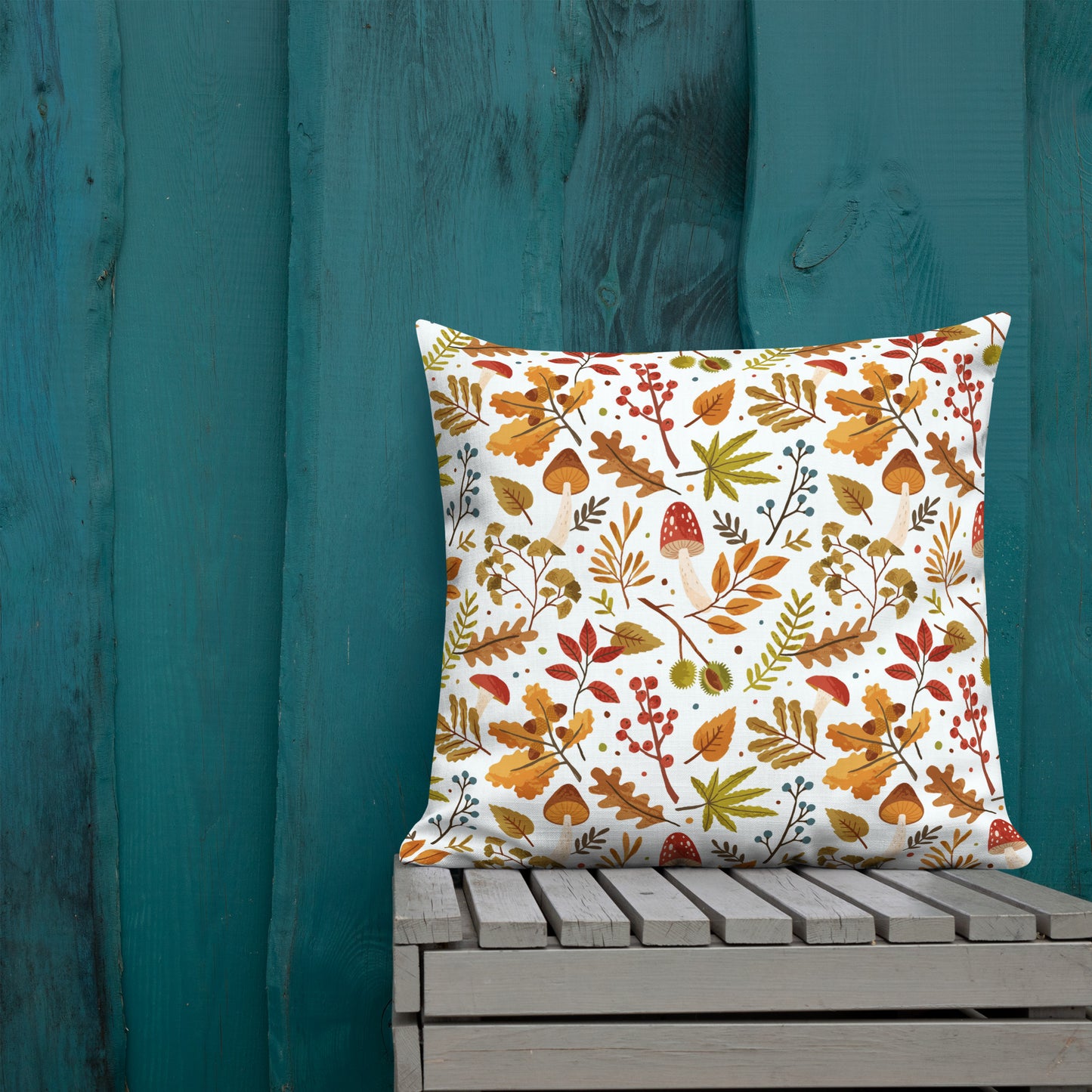 Fall Throw Pillow