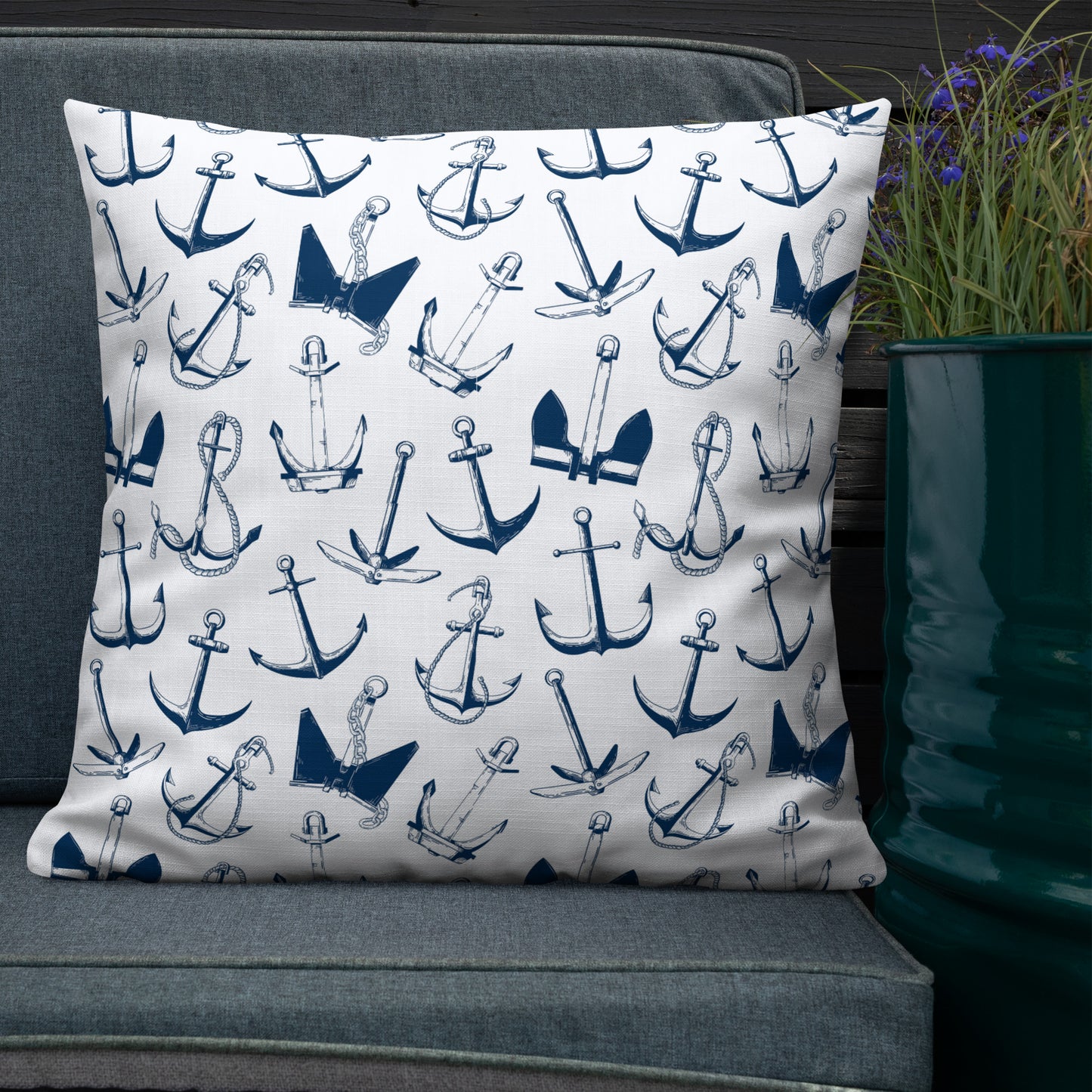 Coastal Throw Pillow