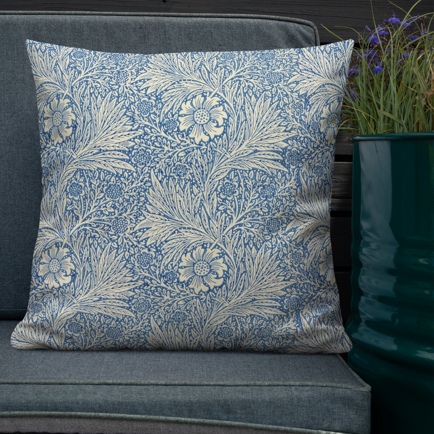 Floral Throw Pillow