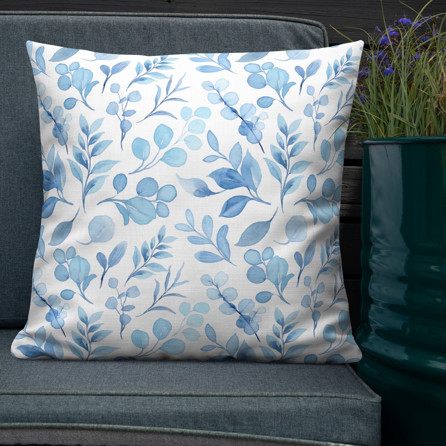 Floral Throw Pillow