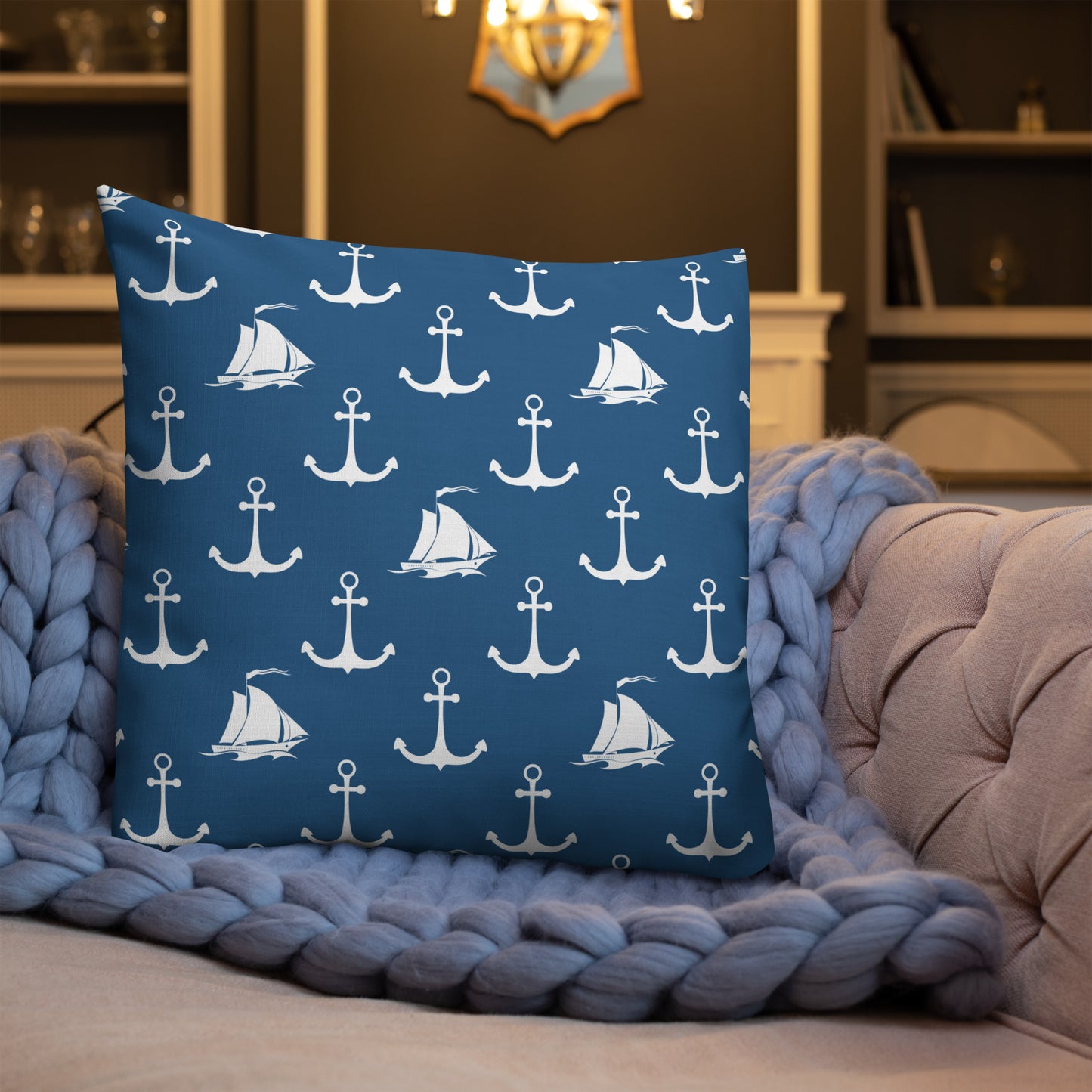 Coastal Throw Pillow