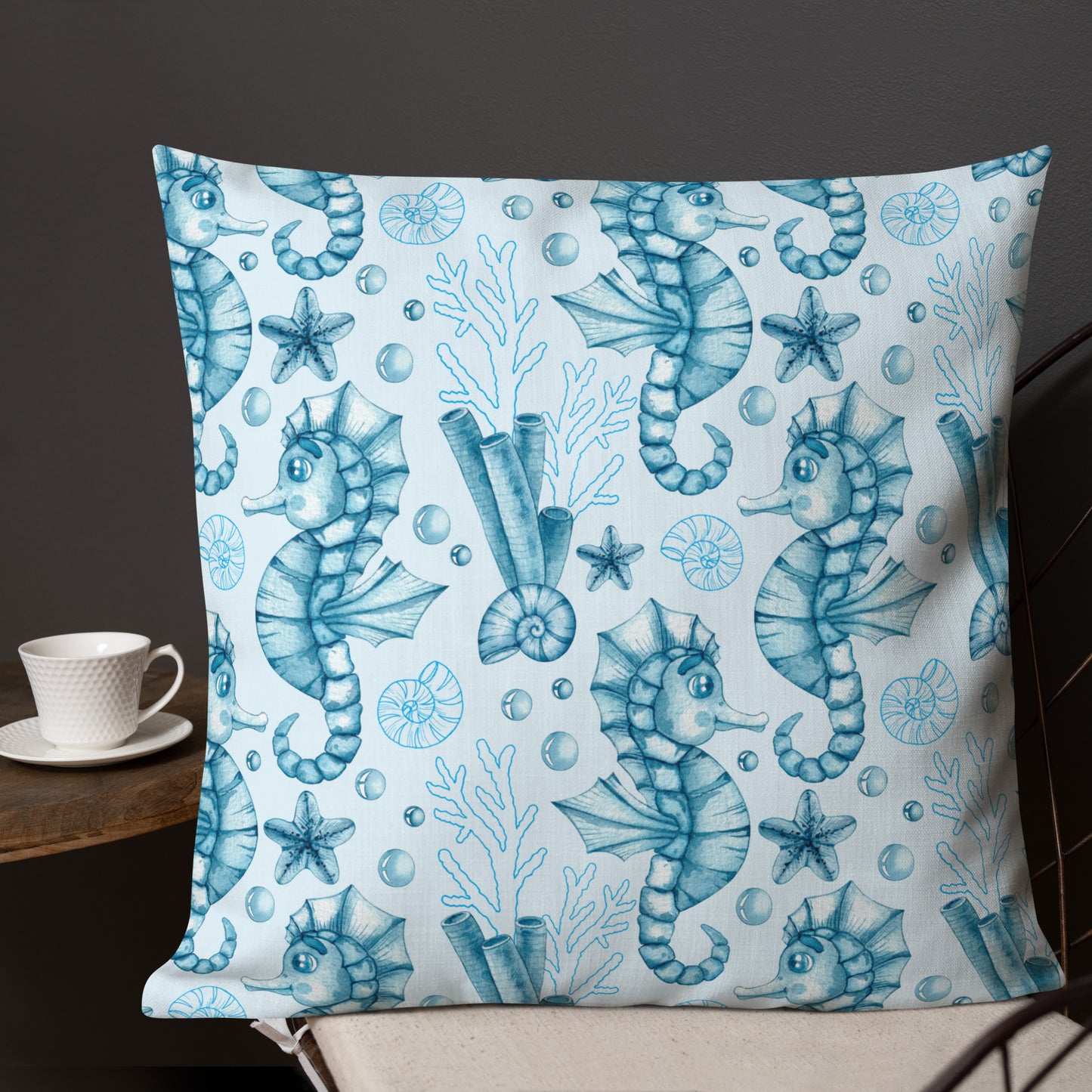 Coastal Throw Pillow