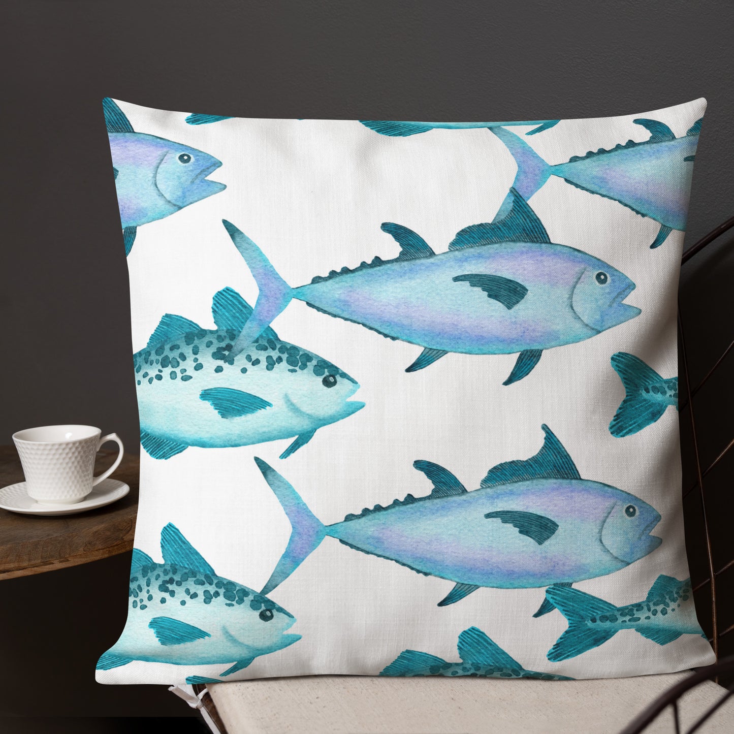 Coastal Throw Pillow