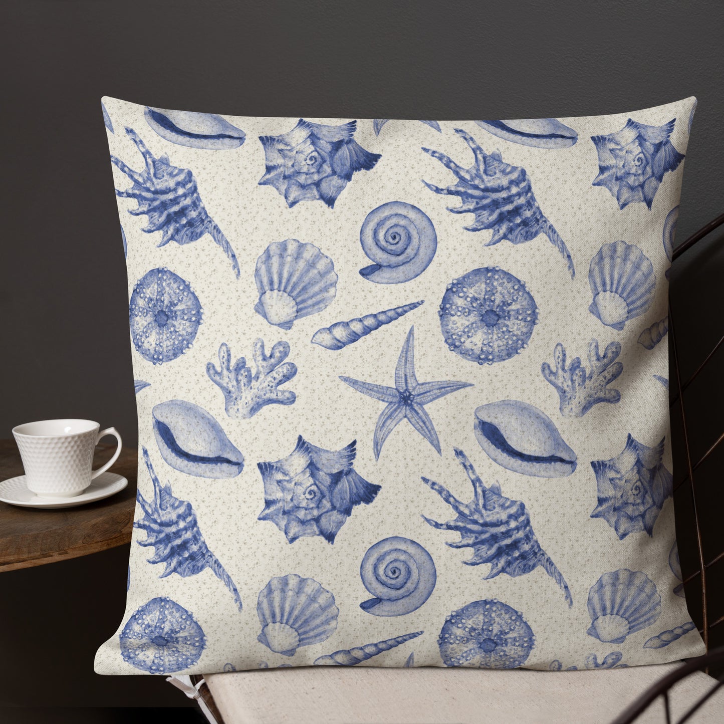 Coastal Throw Pillow