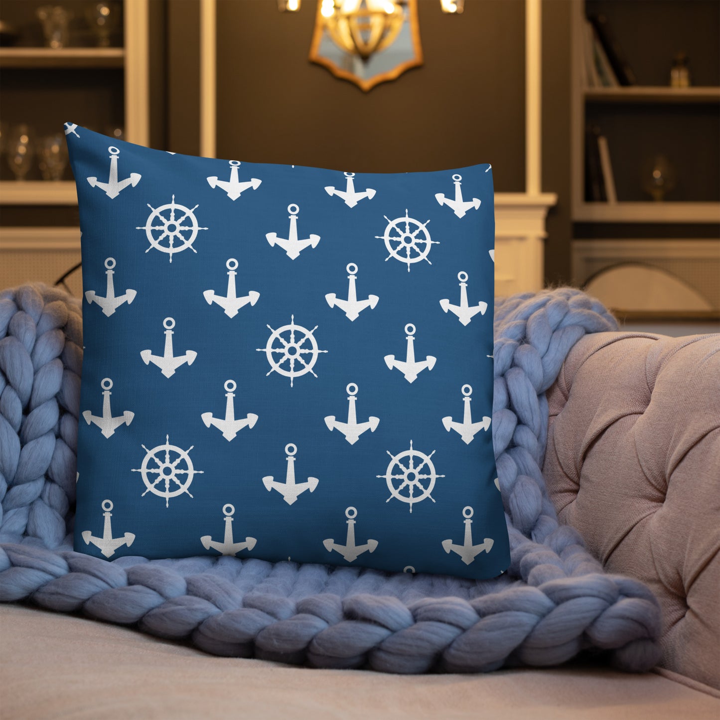 Coastal Throw Pillow