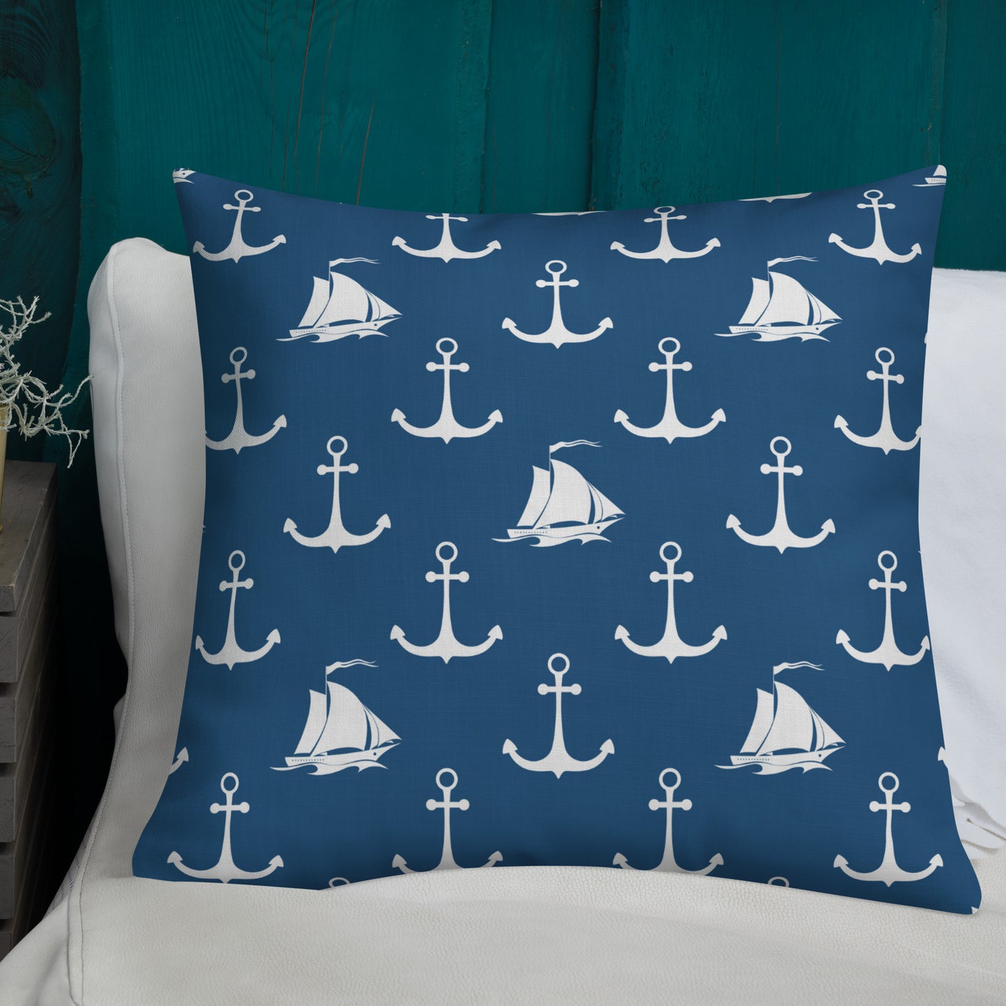 Coastal Throw Pillow