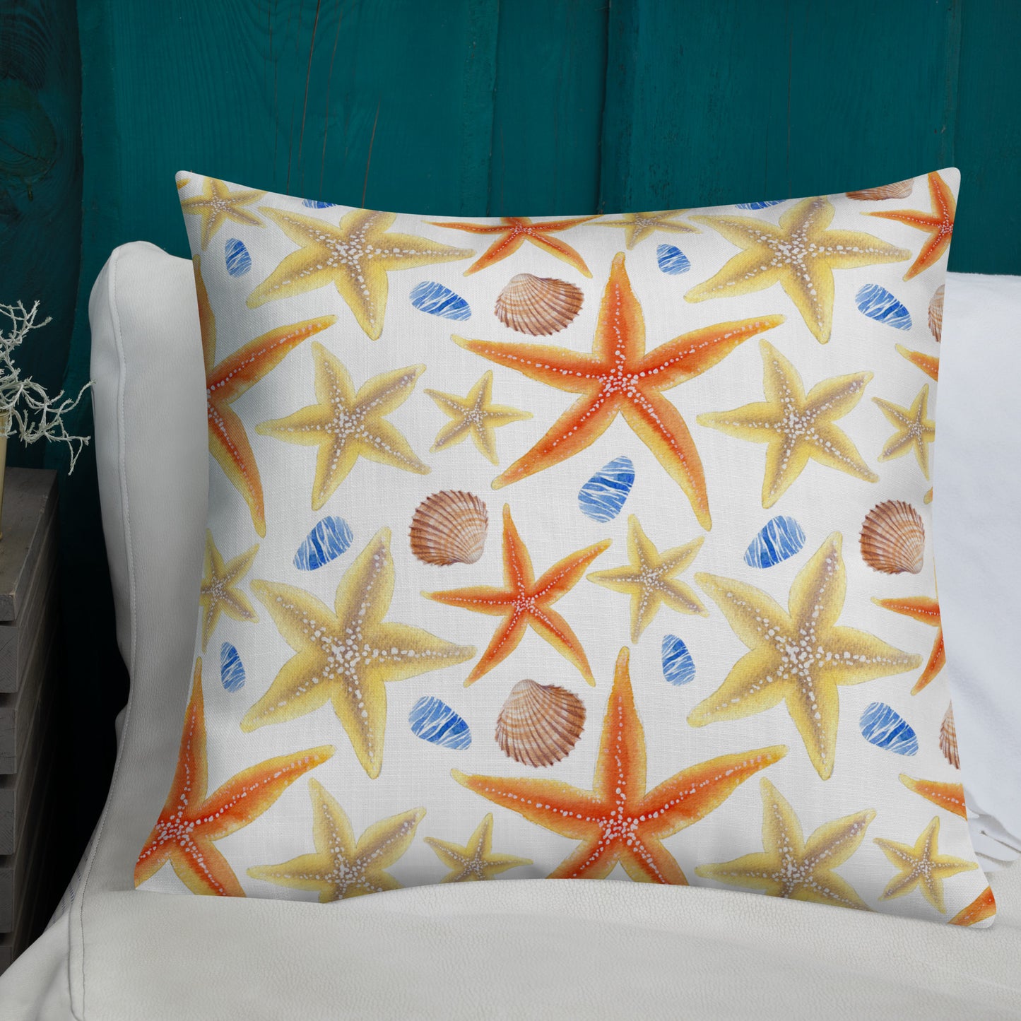 Coastal Throw Pillow