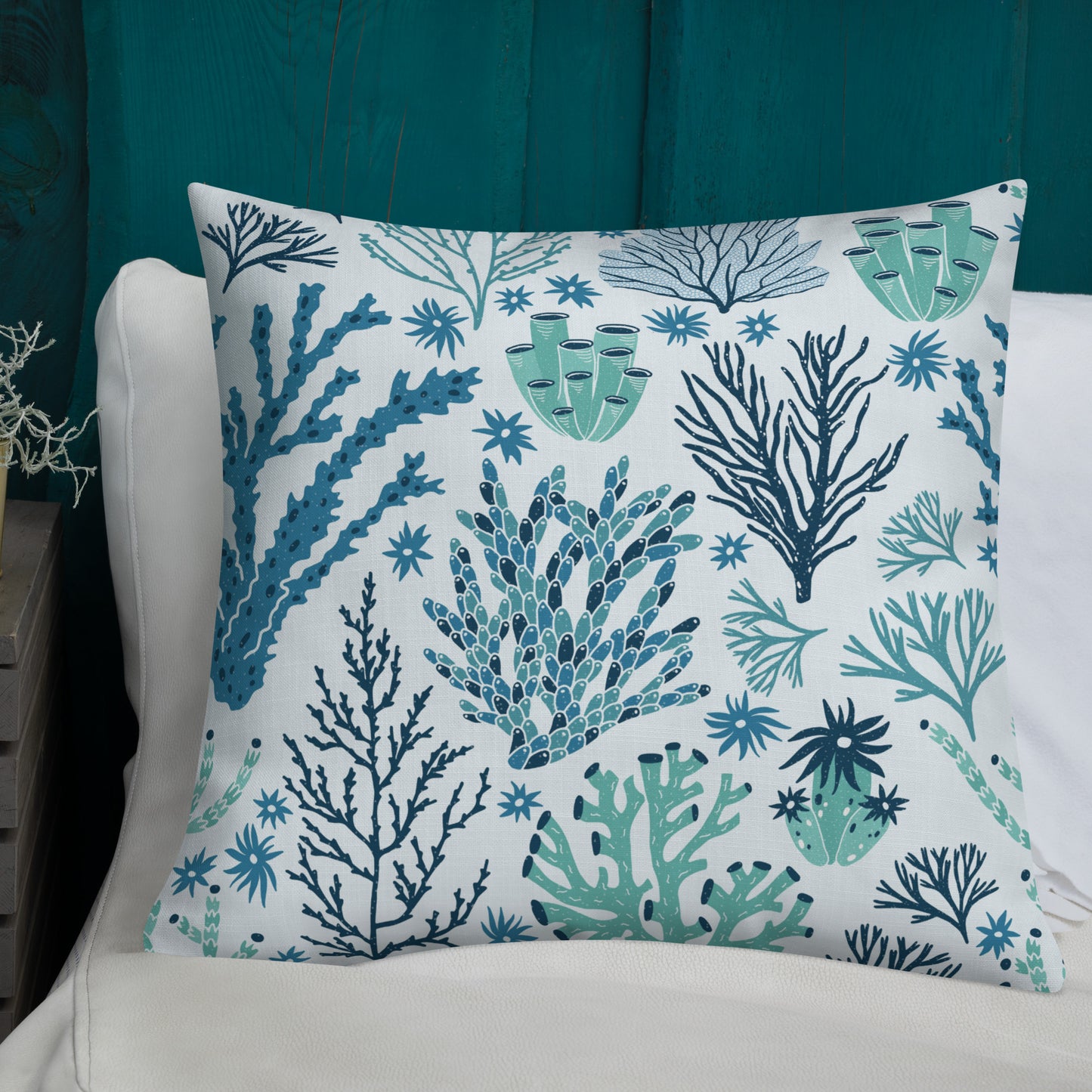 Coastal Throw Pillow