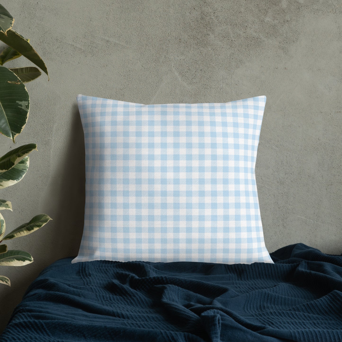 Checkered Throw Pillow