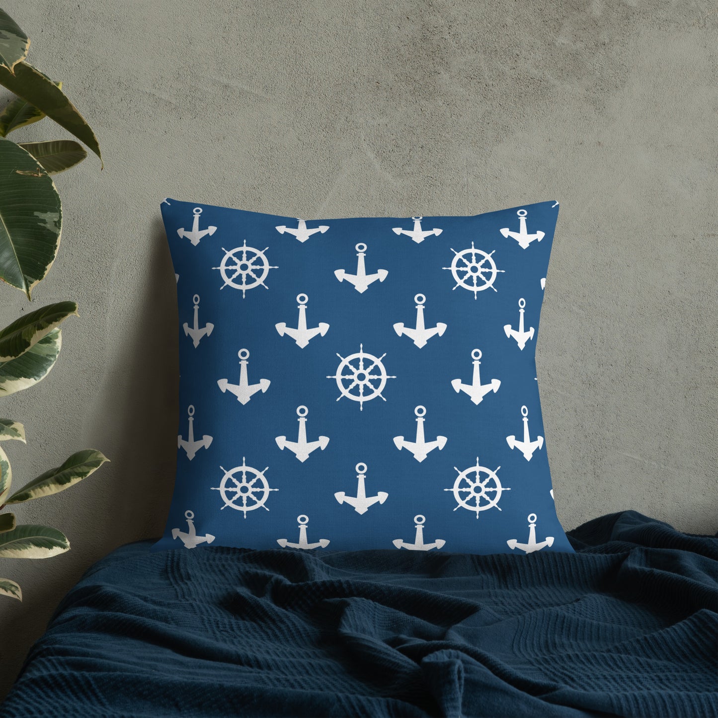 Coastal Throw Pillow