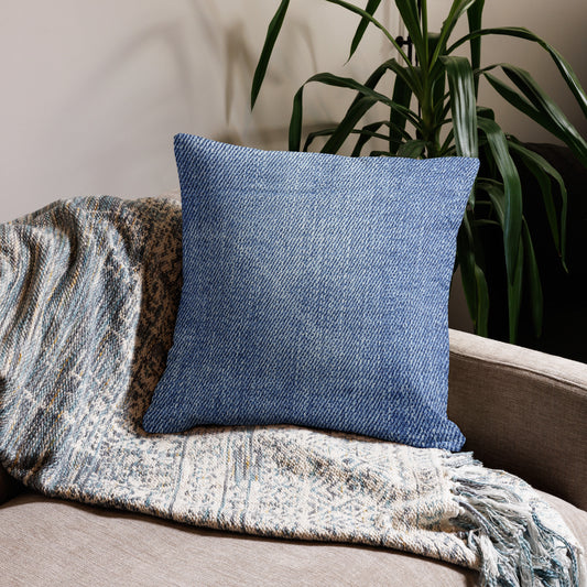 Denim Throw Pillow