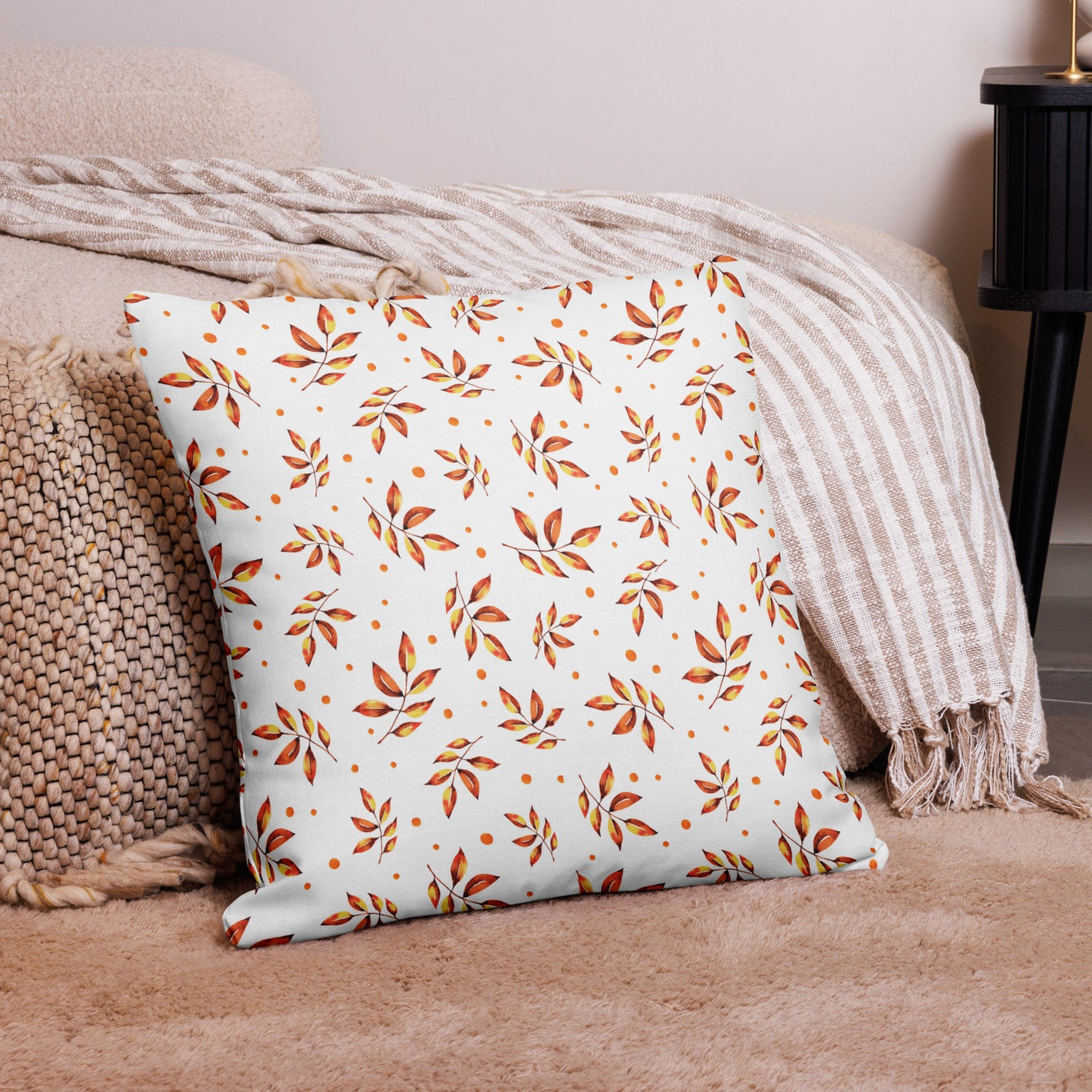 Fall Throw Pillow