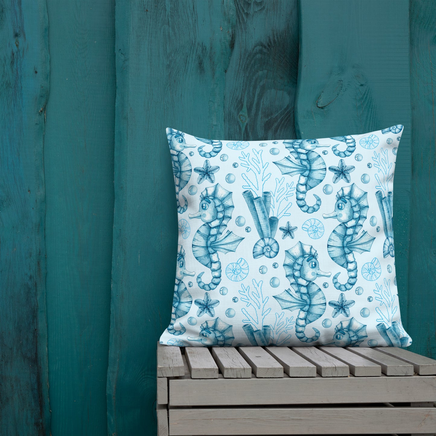 Coastal Throw Pillow