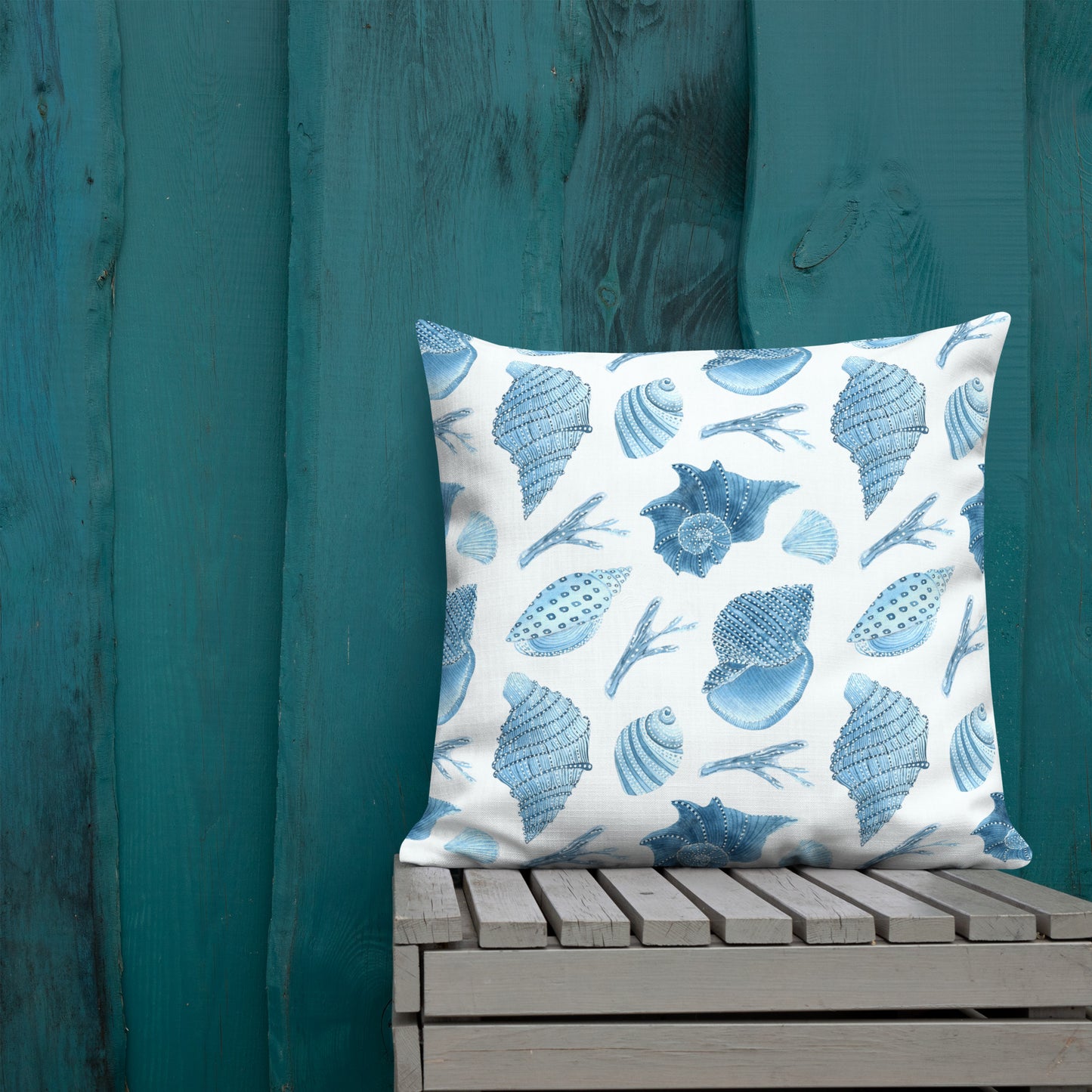 Coastal Throw Pillow