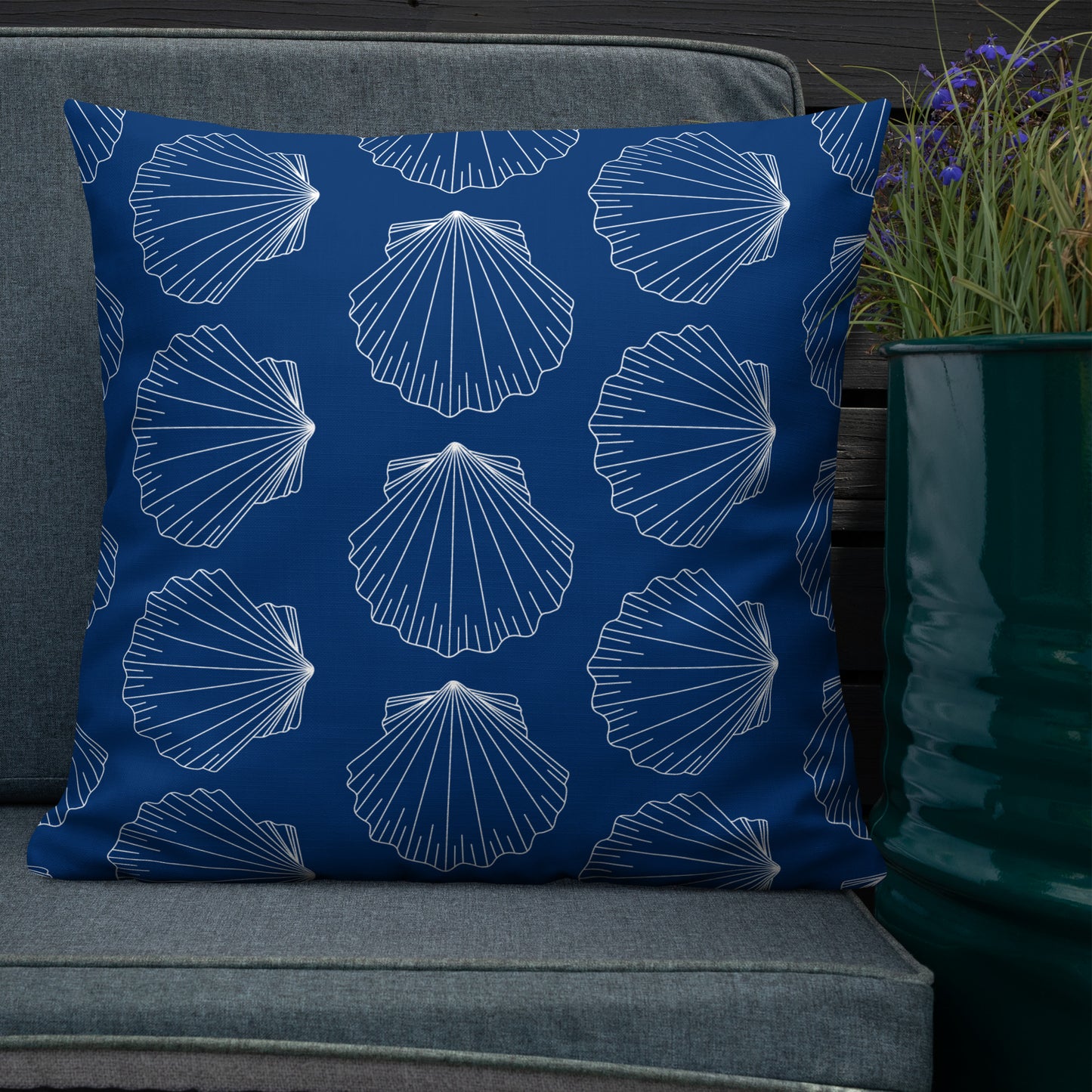 Coastal Throw Pillow