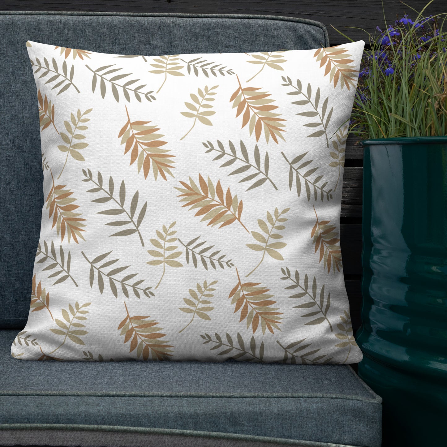 Floral Throw Pillow