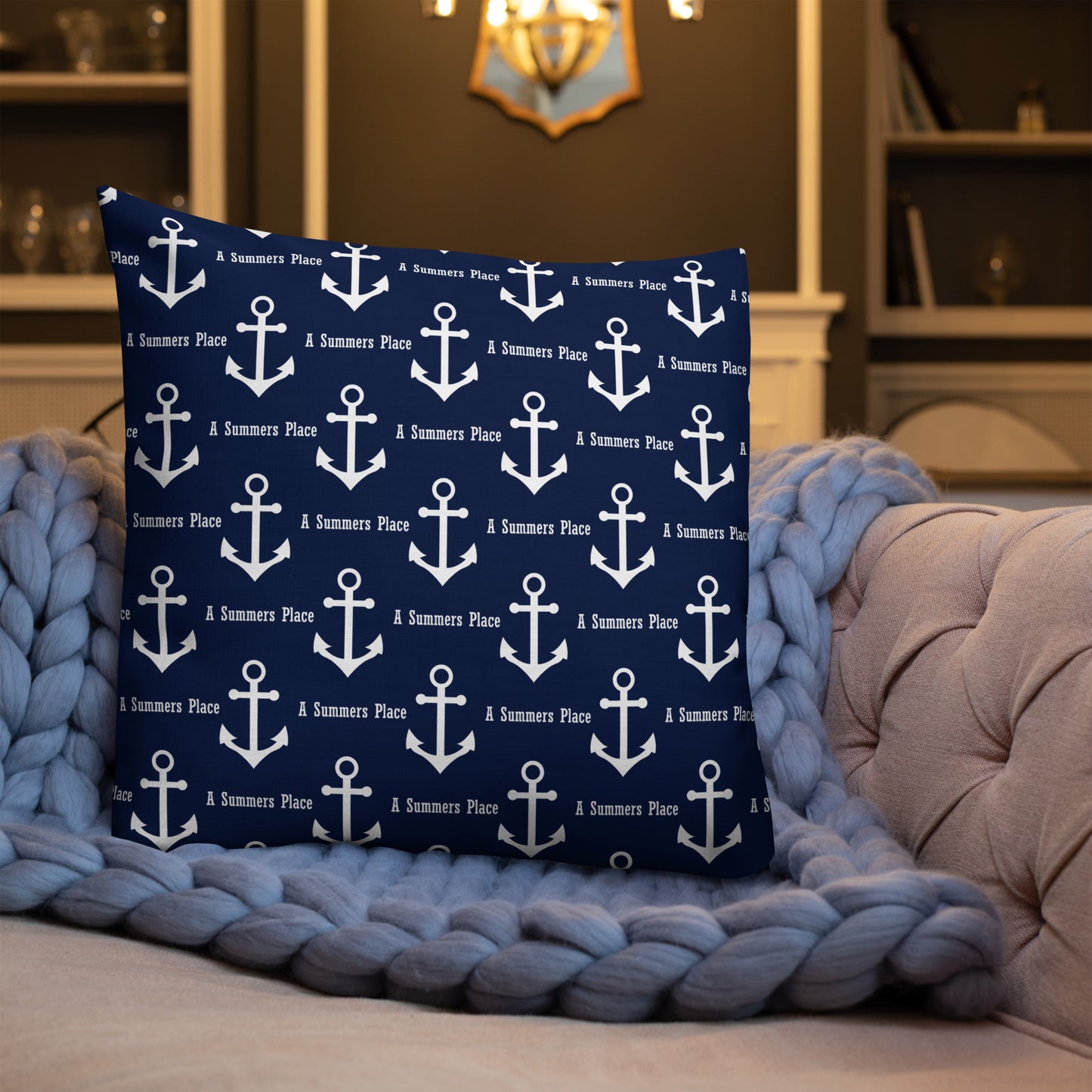 Coastal Throw Pillow