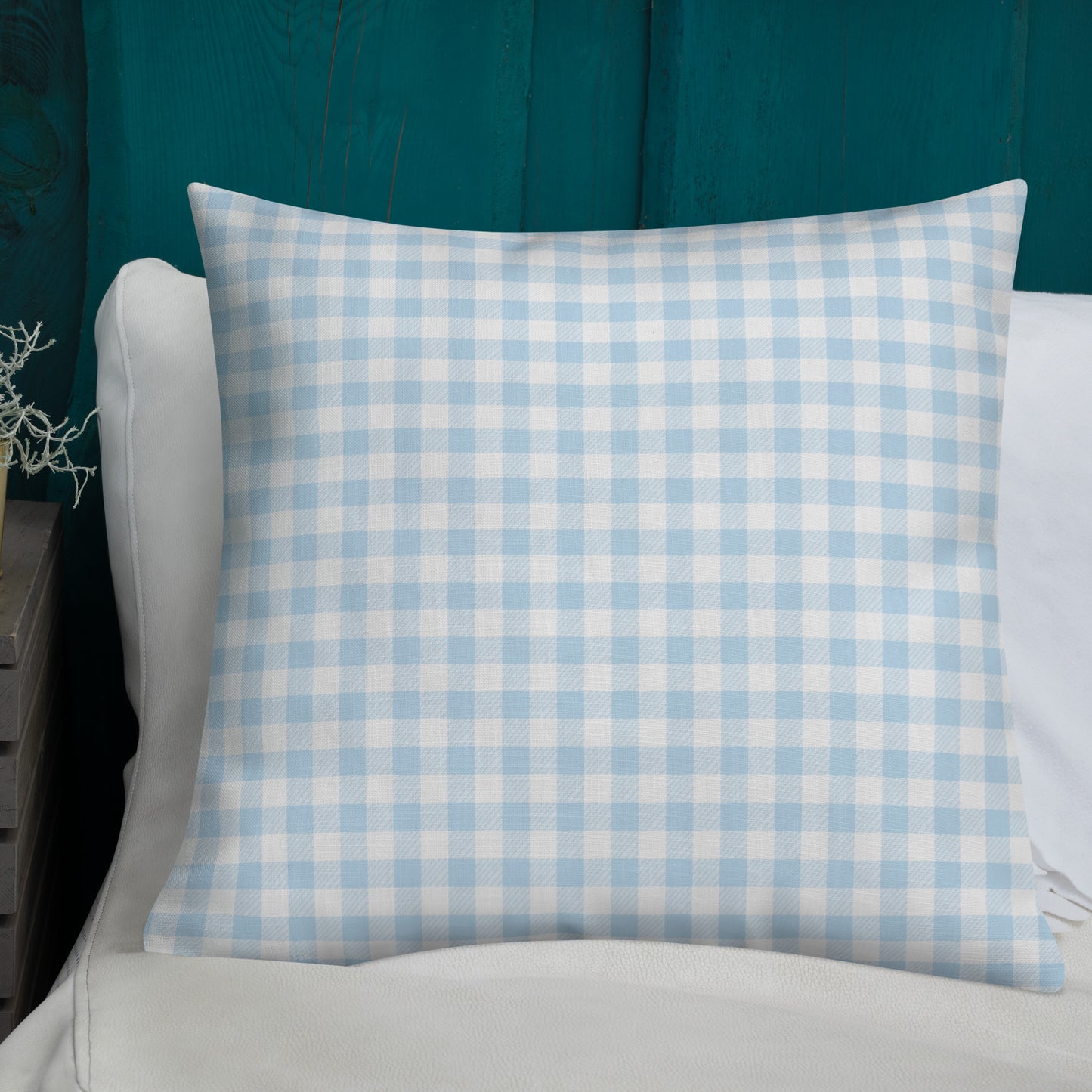 Checkered Throw Pillow