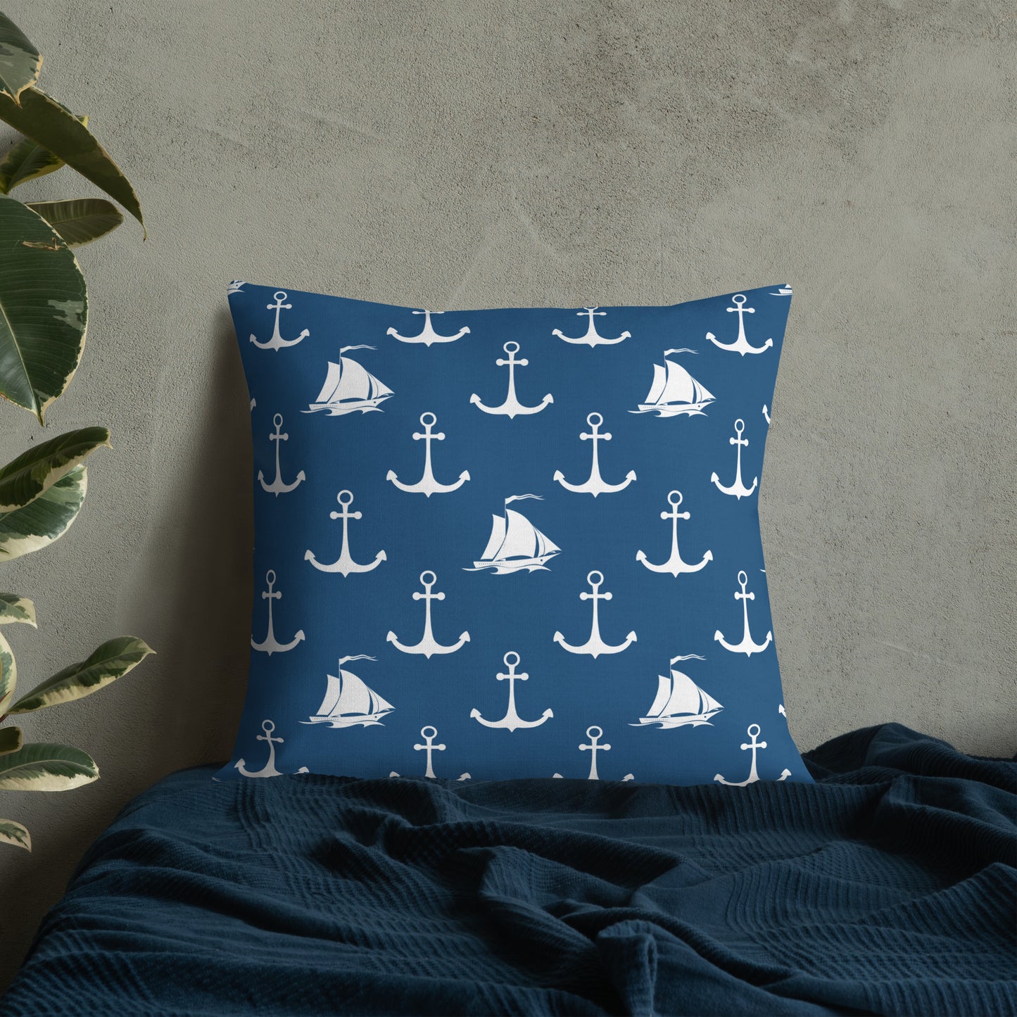 Coastal Throw Pillow