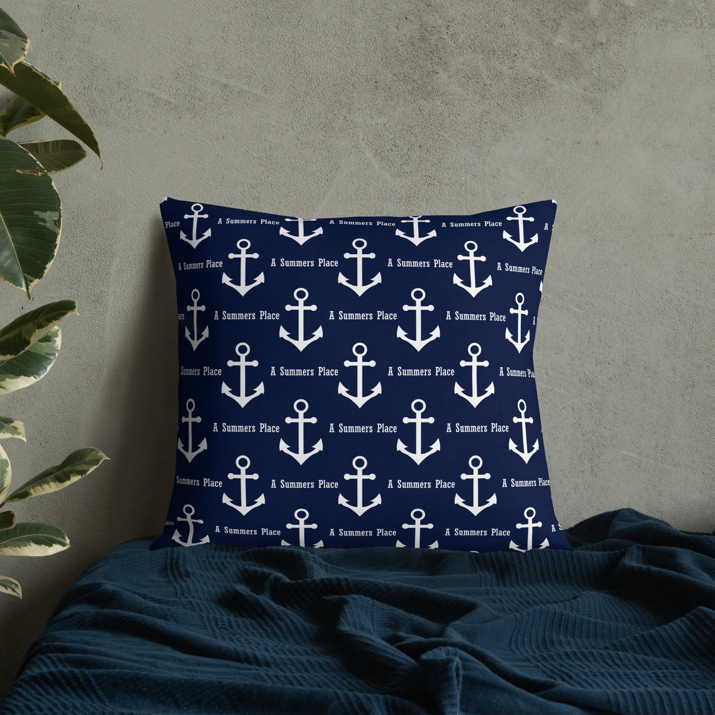 Coastal Throw Pillow