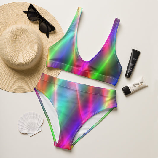 Neon High-Waisted Bikini