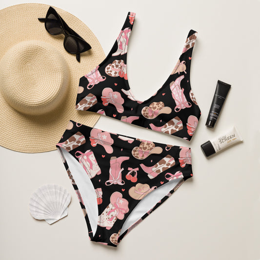 Cowgirl High Waisted Bikini