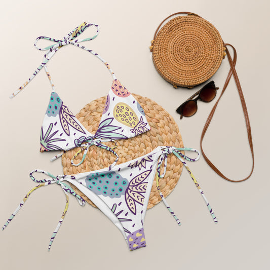 Pineapple string bikini