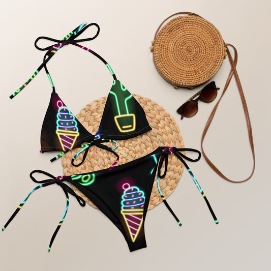 Electric string bikini