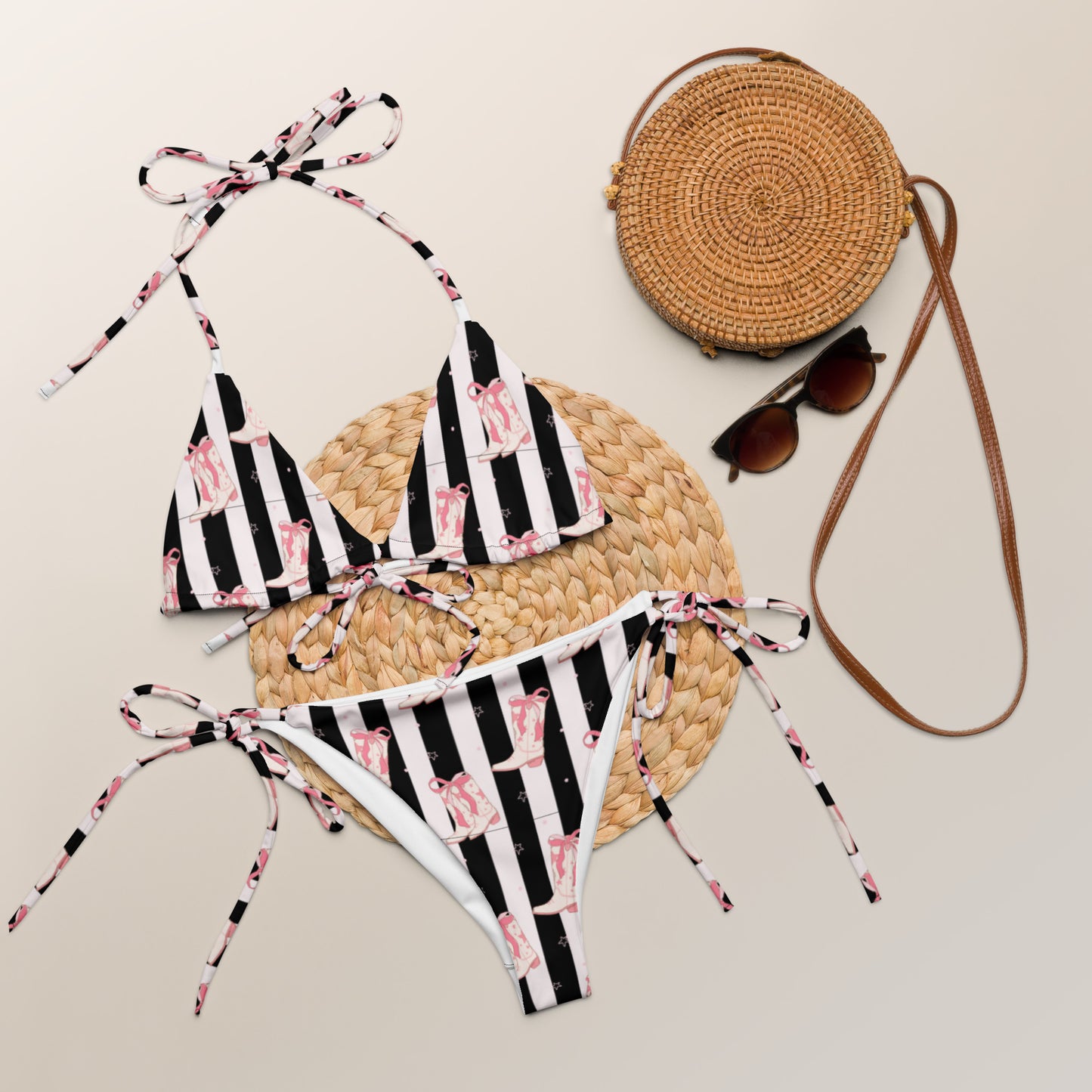 Cowgirl String Bikini Swimsuit