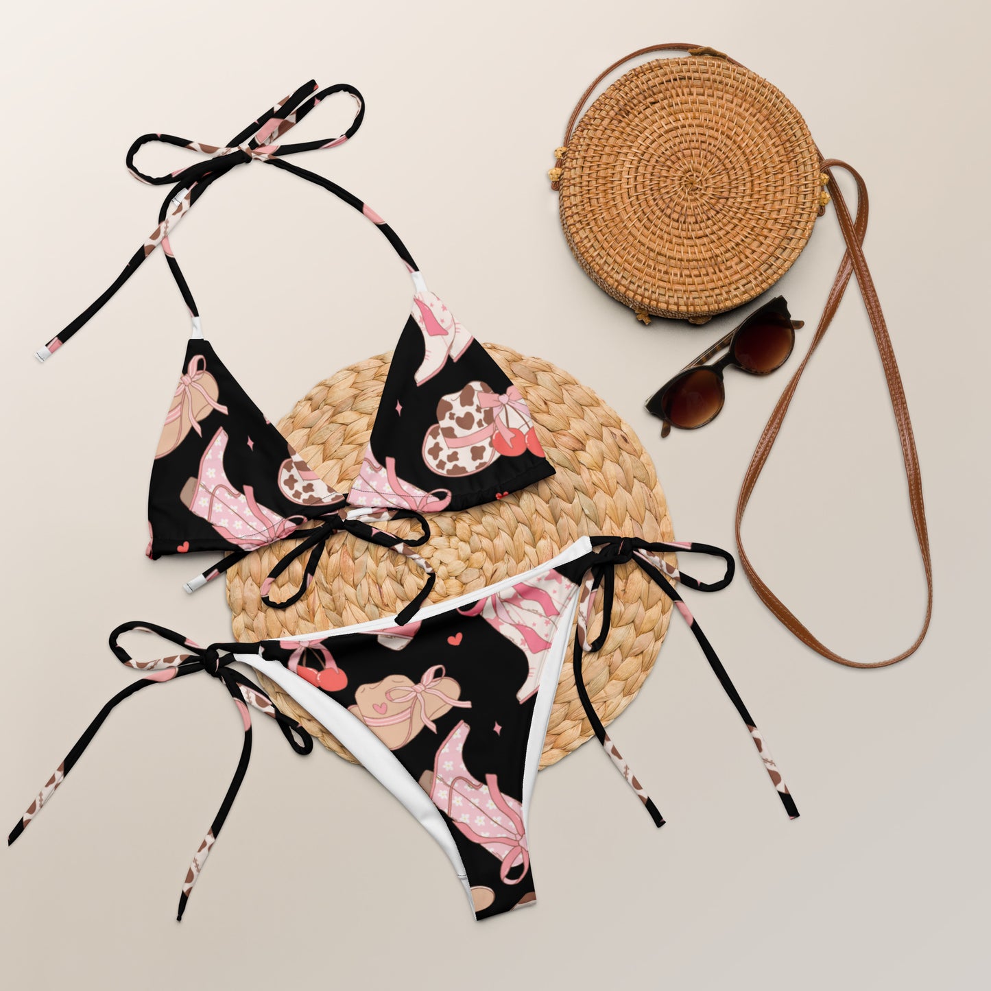 Cowgirl String Bikini Swimsuit