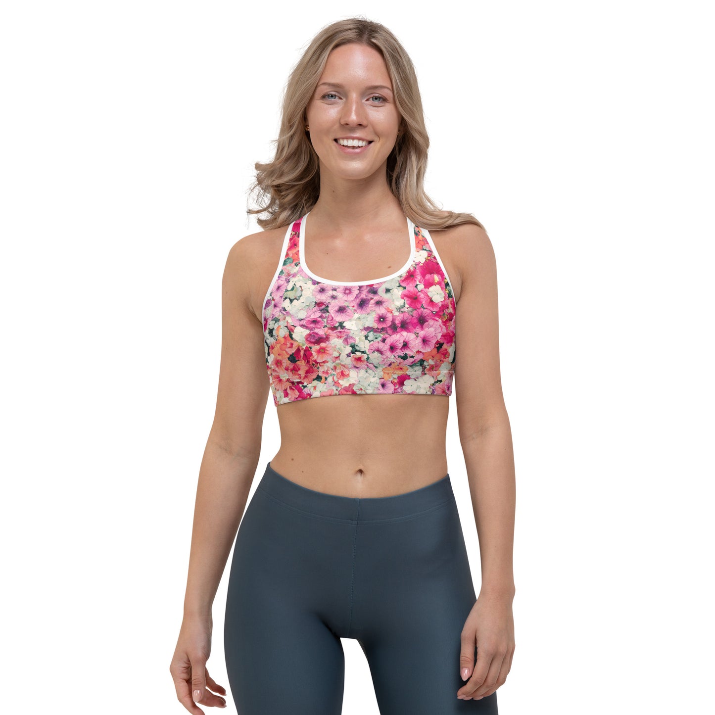 Floral Sports Bra