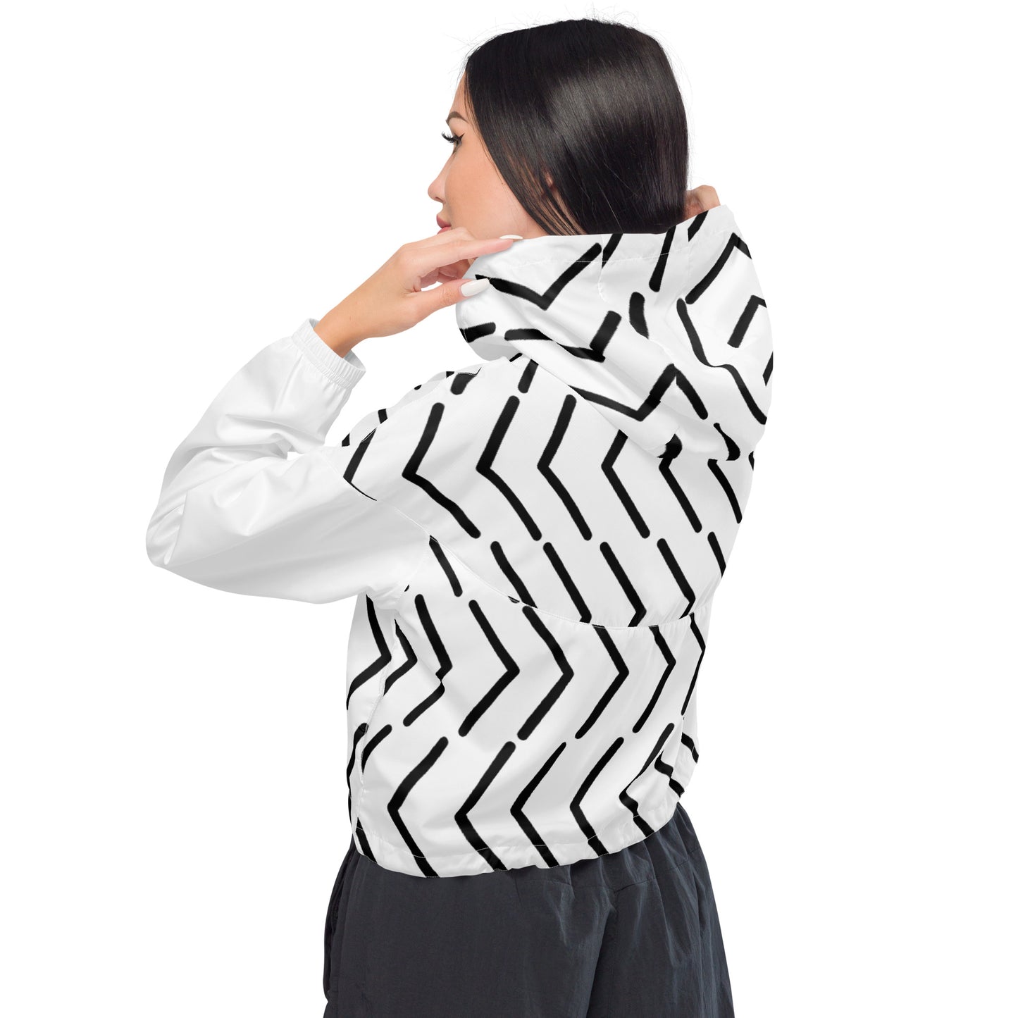 Zig Zag Womens Windbreaker