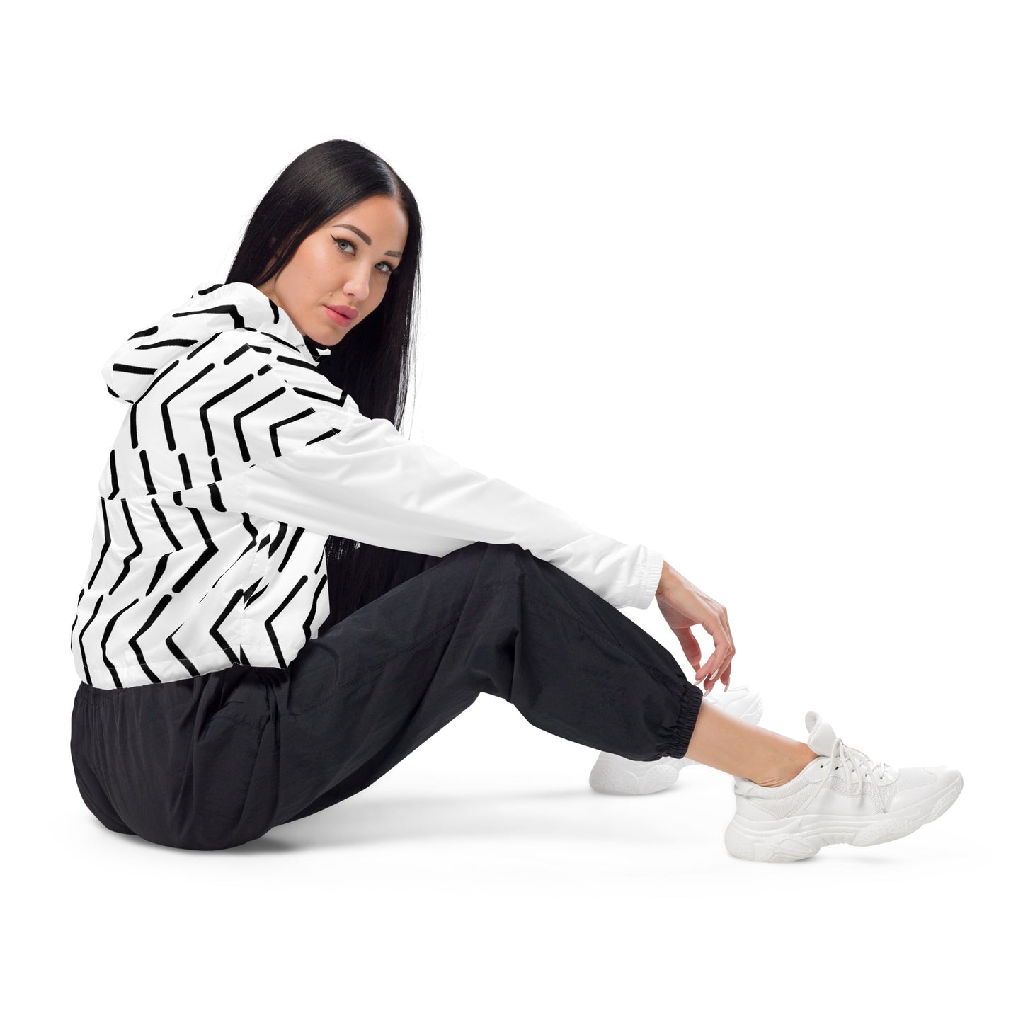 Zig Zag Womens Windbreaker