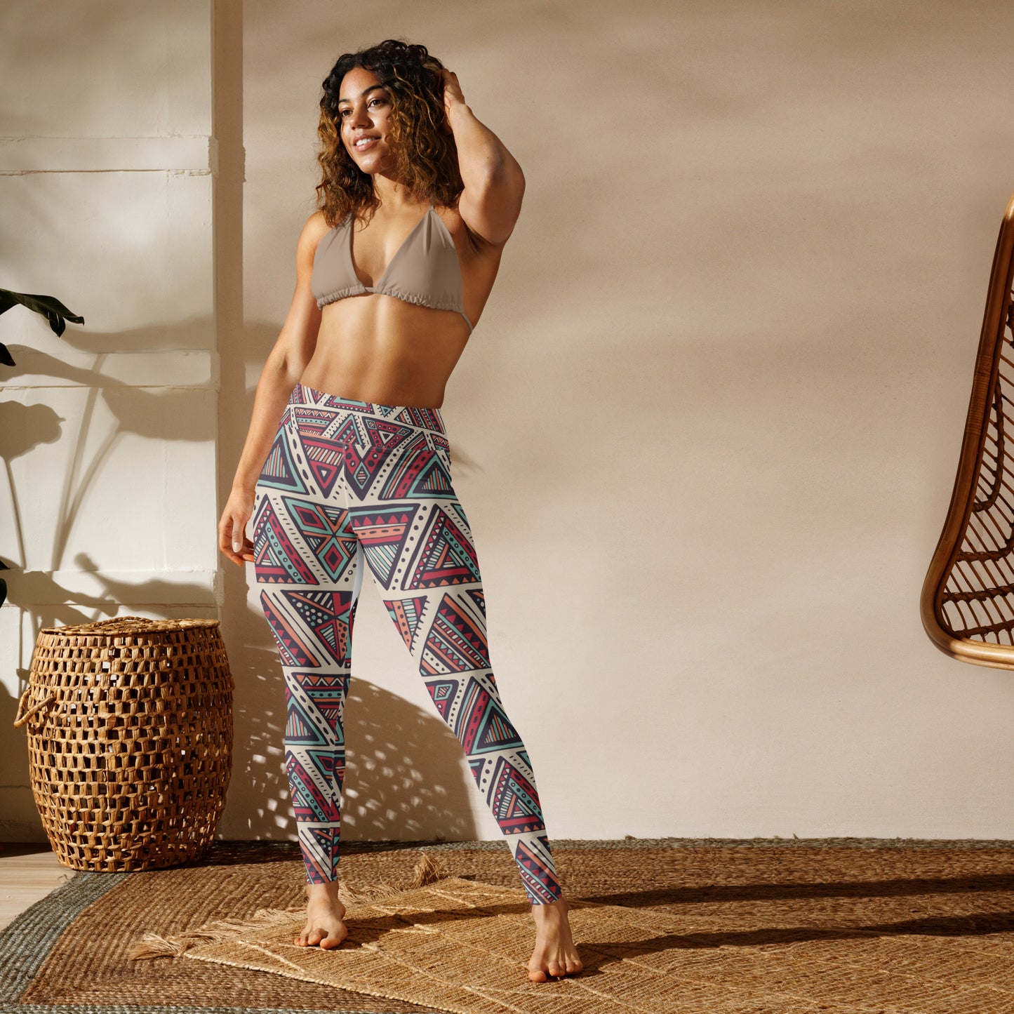 Tribal Style Yoga Leggings